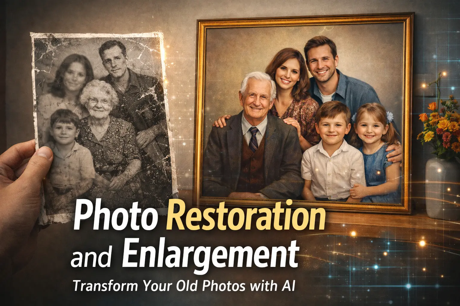 Photo Restoration and Enlargement: Bringing Your Precious Memories Back to Life Photo Restoration and Enlargement: Bringing Your Precious Memories Back to Life